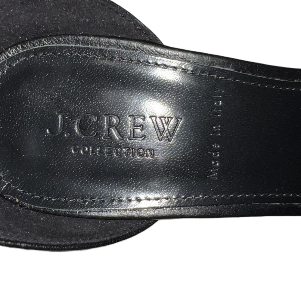 J. Crew Collection Jeweled Tweed Block Heel Size 8 NWT - Picture 8 of 10